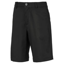 Load image into Gallery viewer, Puma Stretch Boys Golf Shorts - Puma Black/XL
 - 4