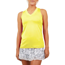 Load image into Gallery viewer, Sofibella UV Colors Racerback Wmns Tennis Tank Top - Sunshine/XL
 - 14