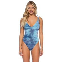 Load image into Gallery viewer, Isabella Rose Tie Dye One Piece Womens Swimsuit - Dive Multi/L
 - 1