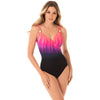 Miraclesuit Belle Trois Sunrise Siren Womens One Piece Swimsuit