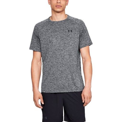 Under Armour Tech 2.0 Mens SS Crew Training Shirt - BLACK/BLACK 002/XXL