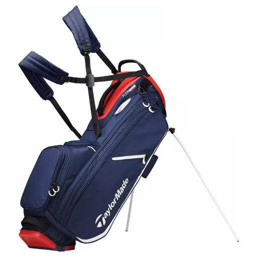 TaylorMade FlexTech Crossover Golf Stand Bag 2020 - Navy/Red/White
