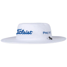 Load image into Gallery viewer, Titleist Tour Aussie Sun Mens Golf Hat 1 - White/Royal 14r
 - 3