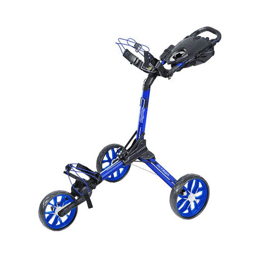 Bag Boy Nitron Auto-Open Pushcart - Royal/White