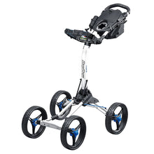 Load image into Gallery viewer, Bag Boy Quad XL Golf Push Cart - Royal/White
 - 7