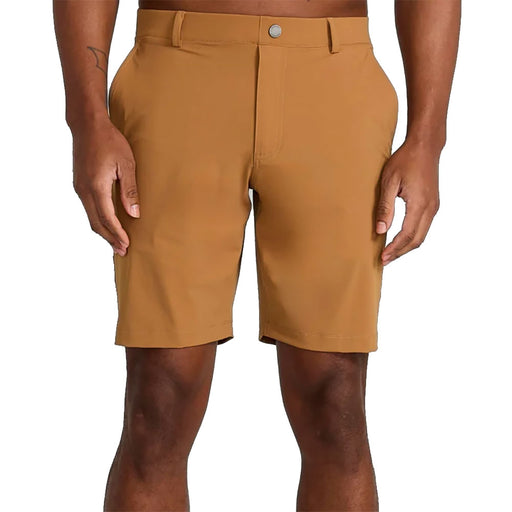 Redvanly Hanover 9 Inch Mens Pull-On Golf Shorts - Espresso/XXL