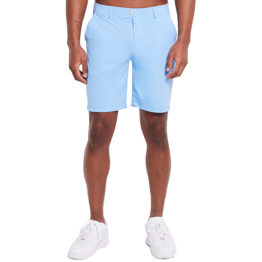 Redvanly Hanover 9 Inch Mens Pull-On Golf Shorts - Sky Blue/XXL