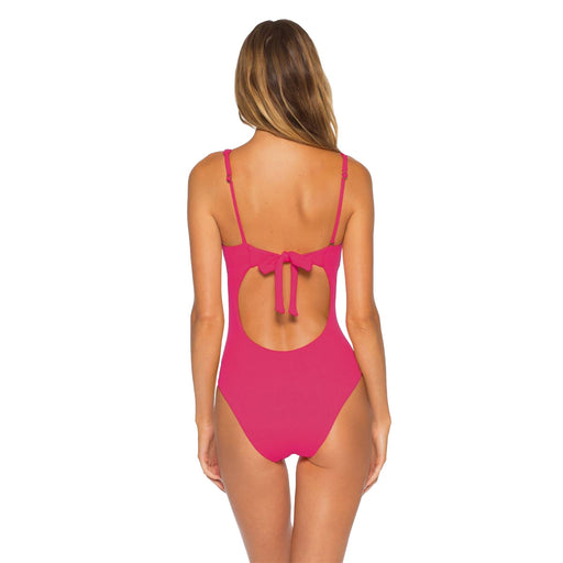 Becca Fine Line Asymmetrical Rasp 1PC Wmn Swimsuit