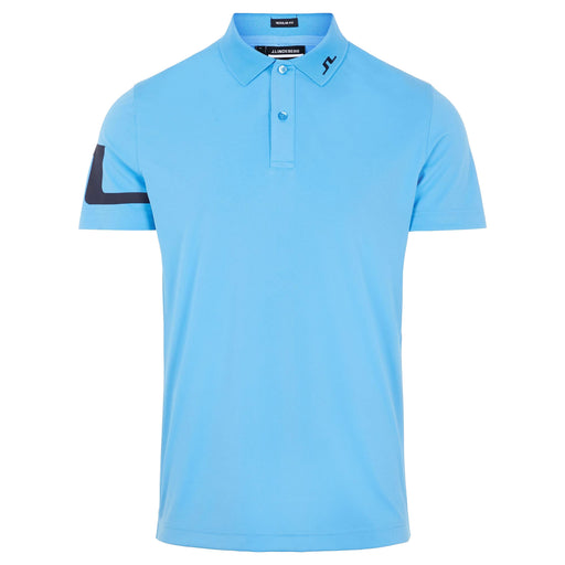 J. Lindeberg Heath Regular Fit Mens Golf Polo 1 - Ocean Blue/XXL