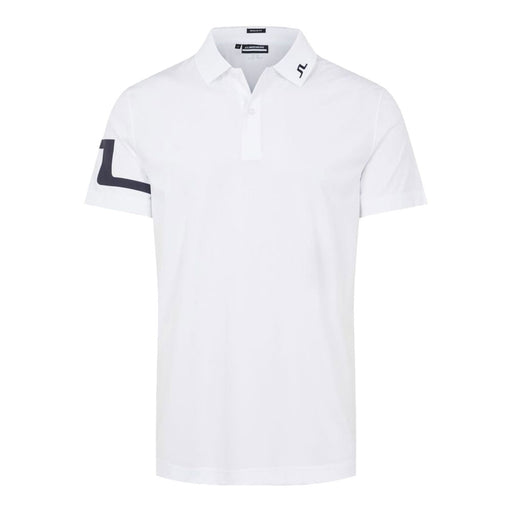 J. Lindeberg Heath Regular Fit Mens Golf Polo 1 - White/Navy/XXL