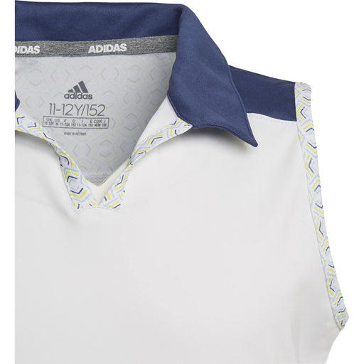 Adidas Printed Colorblock Girls SL Golf Polo