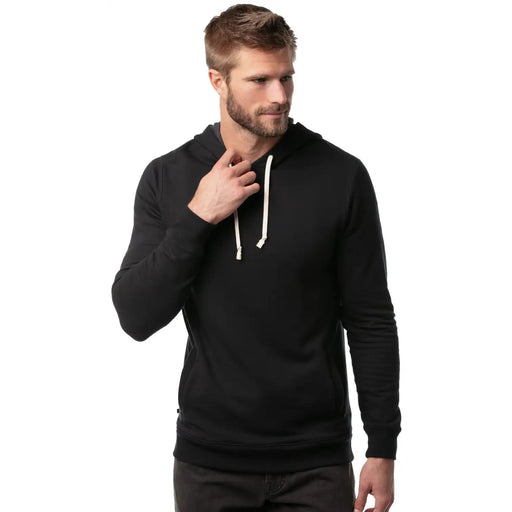 TravisMathew Cloud Mens Golf Hoodie - Black 0blk/XXL