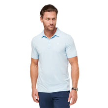 Load image into Gallery viewer, TravisMathew The Heater Mens Golf Polo - Hthr Dream Blue/XXL
 - 8