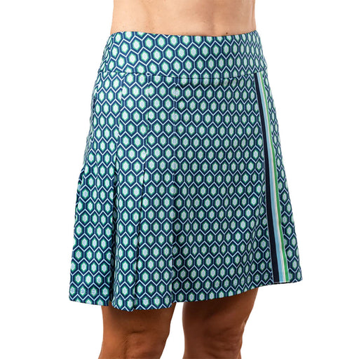 Scratch Seventy Jennifer Womens Golf Skort - Navy/Geo/L