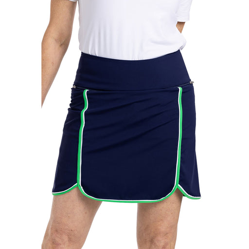 Kinona Fine with Nine 18in Womens Golf Skort - NAVY BLUE 224/L