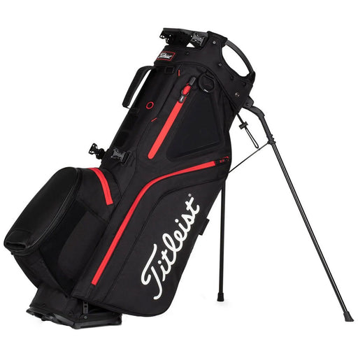 Titleist Hybrid 5 Golf Stand Bag - BLK/BLK/RED 006