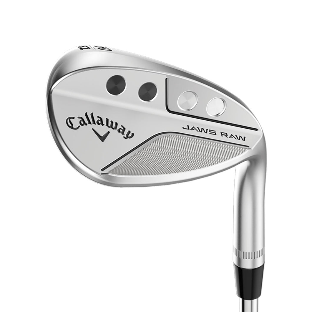 Callaway Jaws Raw Chrome LH Mens Golf Wedge - Spinner 115 Stl/56/10/S-GRIND