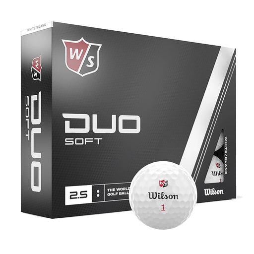 Wilson Duo Soft Golf Balls 2023 - Dozen - White