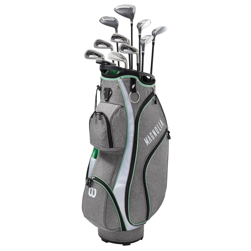 Wilson Magnolia GY Womens Cart Comp Golf Set - Standard/Ladies/Grey/Mint/White