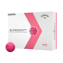 Load image into Gallery viewer, Callaway Supersoft Matte Golf Balls - Dozen - Pink
 - 3