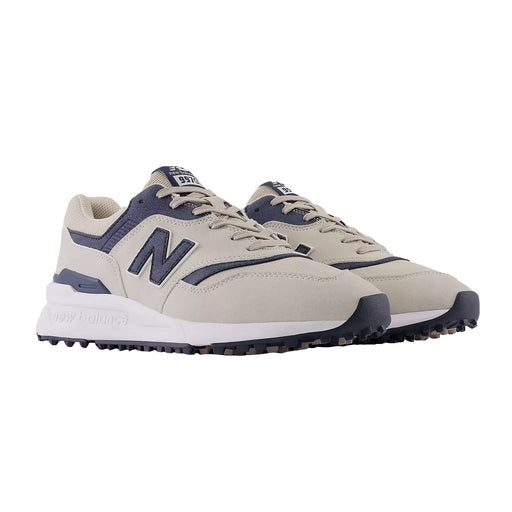 New Balance 997 SL Spikeless Mens Golf Shoes - Sand/D Medium/13.0