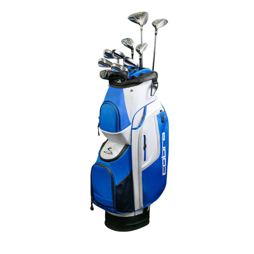 Cobra Fly-XL Cart RH Steel Mens Complete Golf Set - Standard/Stiff/Black/Blue