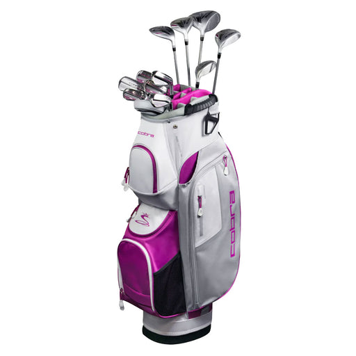 Cobra Fly-XL Cart RH Womens Complete Golf Set - Standard/Ladies/Silver/Plum