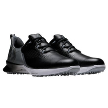 Load image into Gallery viewer, FootJoy Fuel Mens Golf Shoes 1 - Blk/Charcl/Slvr/4E X-WIDE/8.0
 - 1