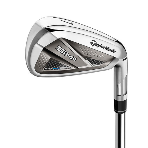 TaylorMade SIM2 Max Steel Irons - 5-PW AW/Steel/Stiff