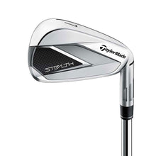 Load image into Gallery viewer, TaylorMade Stealth Steel Left Hand Mens Irons - 5-PW AW/Kbs Max 85 Mt/Stiff
 - 1