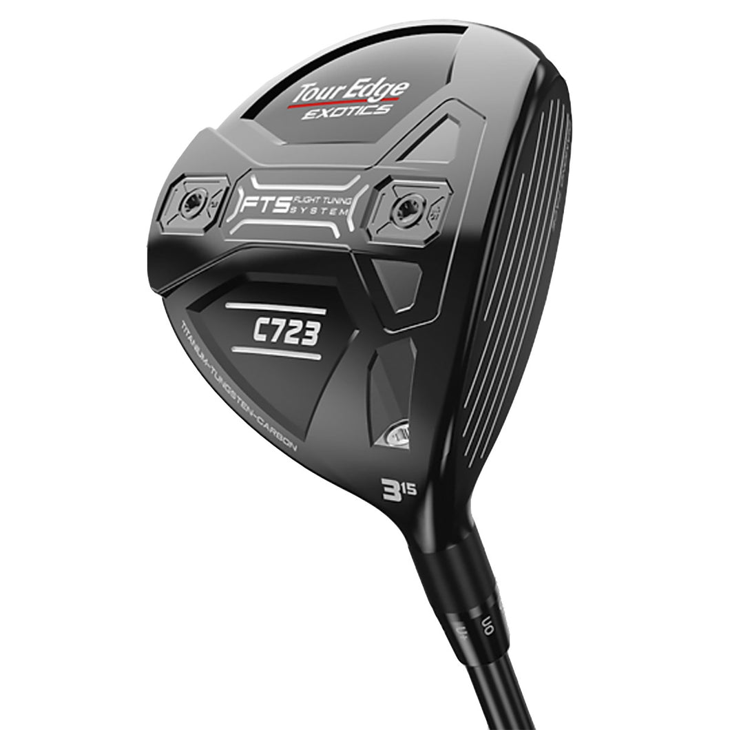 Tour Edge Exotics C723 Right Hand Mens Fairway - 3/HZRDUS BLACK 60/Stiff