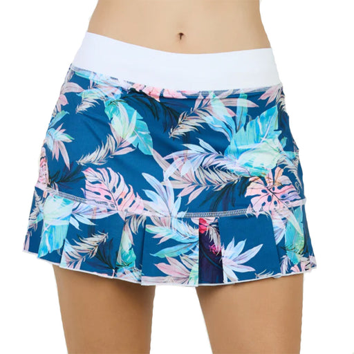 Sofibella UV Colors Print 14in Wmns Tennis Sk - Monstera/2X