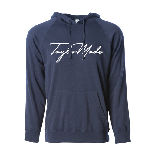 TaylorMade Script Mens Golf Hoodie - Navy/XXL