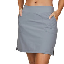 Load image into Gallery viewer, Sofibella 18 in UV Staples Womens Golf Skort - Stone/2X
 - 8