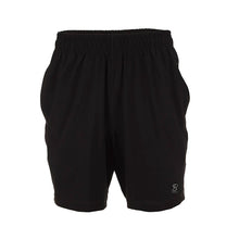 Load image into Gallery viewer, Sofibella SB Sport 7 in Mens Vented Tennis Shorts - Black/1X
 - 1