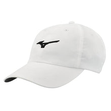 Load image into Gallery viewer, Mizuno Tour Adjustable Lightweight Golf Hat - White/Black/One Size
 - 7