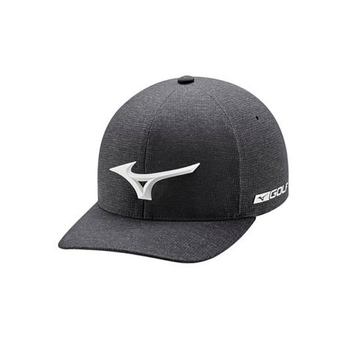 Mizuno Tour Delta Fitted Golf Hat - Hthr Charcoal/L/XL