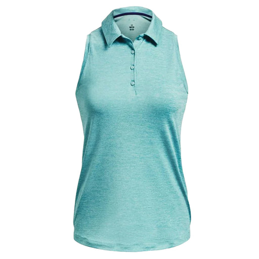 Under Armour Playoff Womens SL Golf Polo - BLUE FOAM 421/L