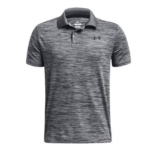 Under Armour Performance Boys Golf Polo - PITCH GRAY 012/XL