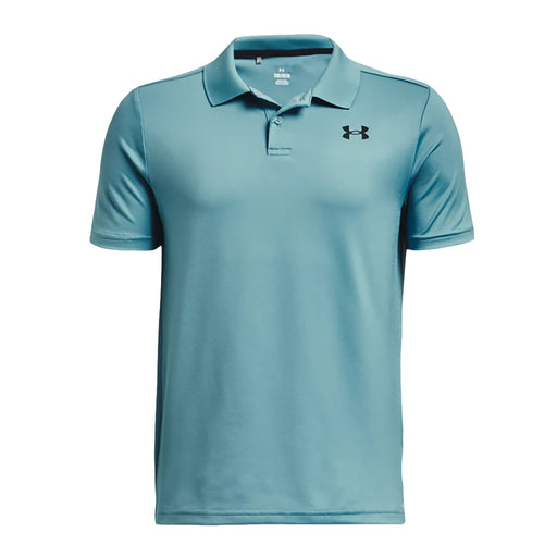 Under Armour Performance Boys Golf Polo - STILL WATER 401/XL