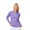 Sofibella  Womens 1/4 Zip Golf Shirt