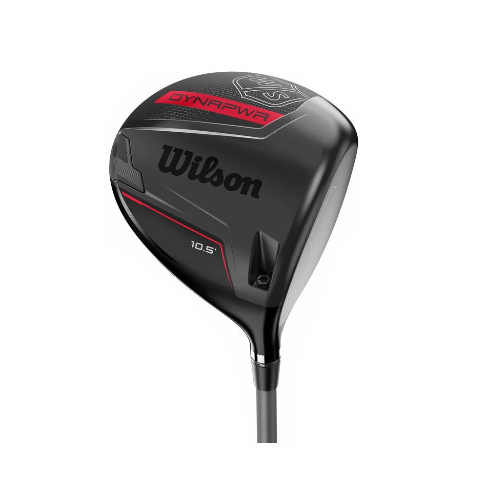 Wilson Dynapower Titanium Left Hand Mens Driver - 10.5/Hzrdus Red Rdx/Regular