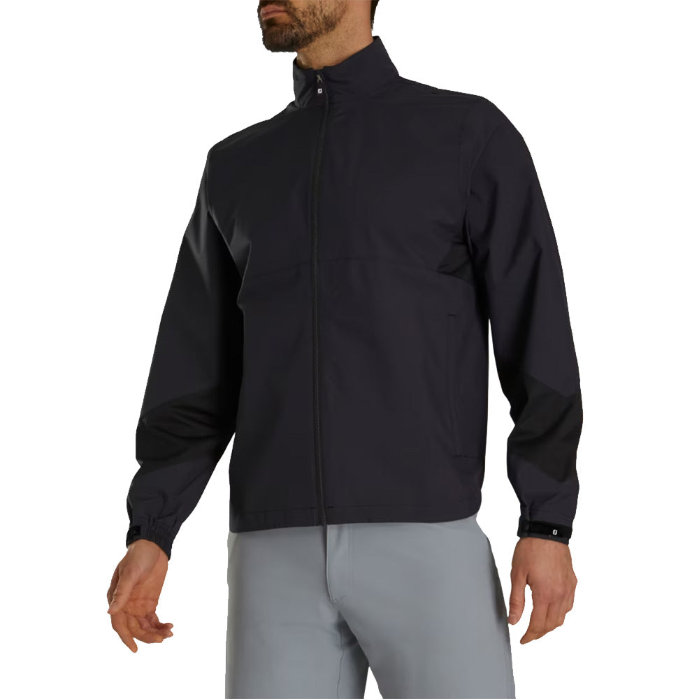 FootJoy HydroLite X Mens Golf Rain Jacket - Black/XXL