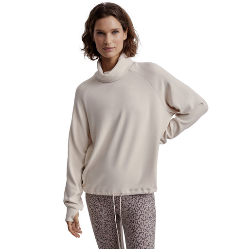 Varley Portland High Neck Midlayer Womens Pullover - Crystal Grey/L