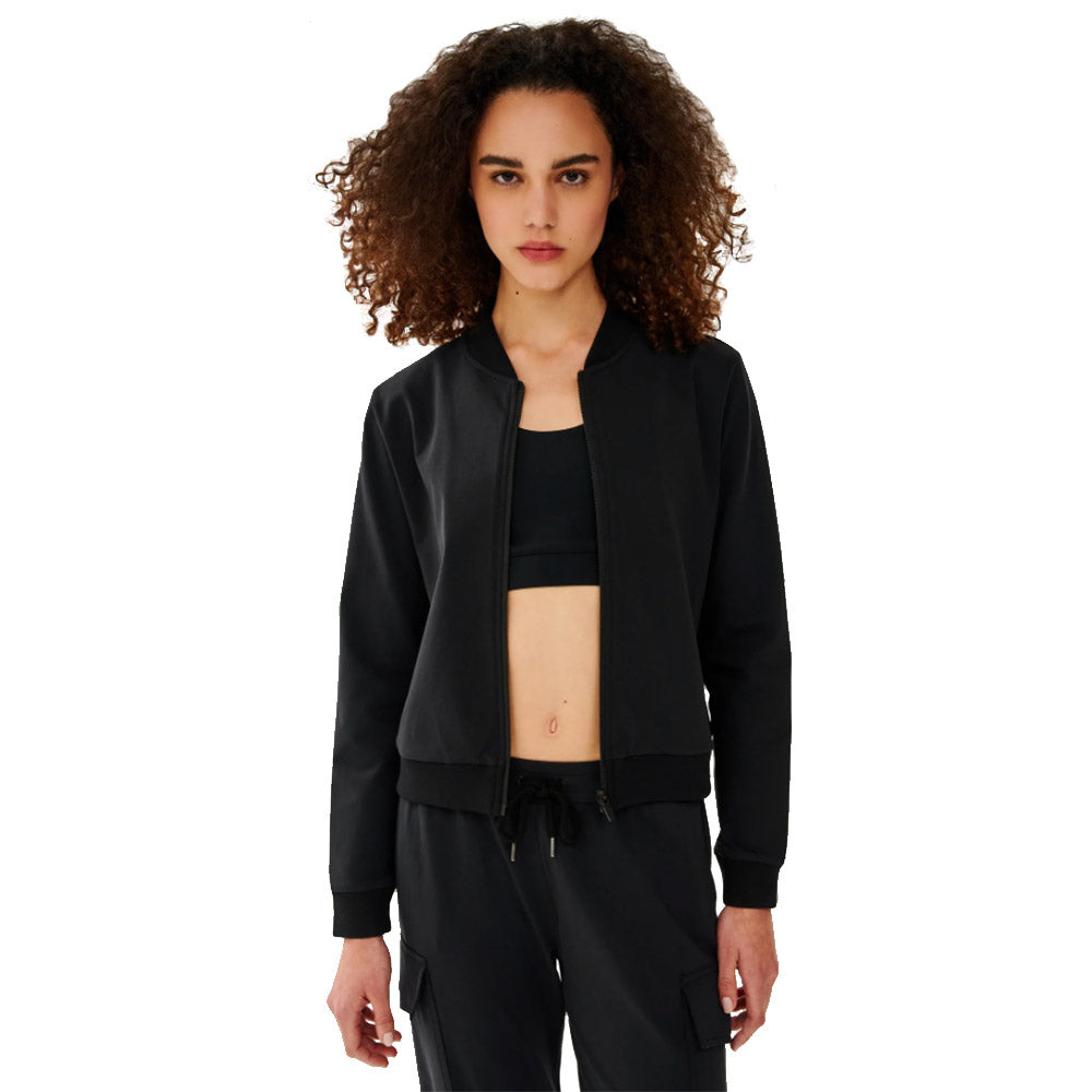 Splits59 Supplex Womens Bomber Jacket - Black/L