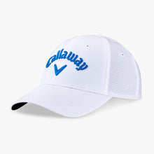 Load image into Gallery viewer, Callaway CG Tour Junior Golf Hat - White/Royal
 - 6