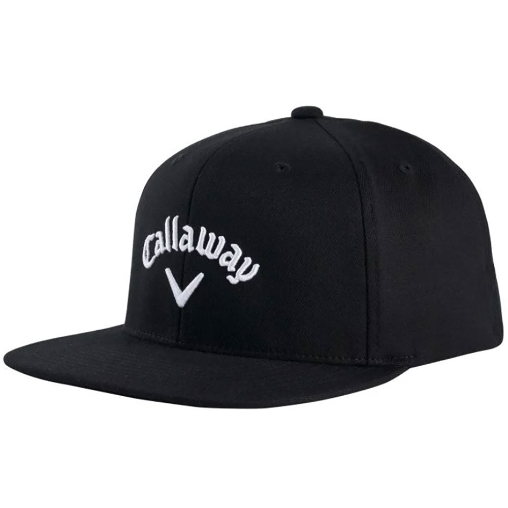 Callaway Flatbill Mens Golf Hat - Black/One Size