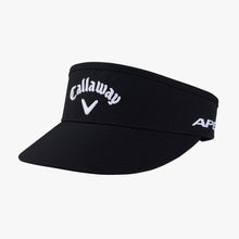 Load image into Gallery viewer, Callaway Tour Authentic High Crown Mens Golf Visor - Black
 - 1