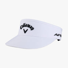 Load image into Gallery viewer, Callaway Tour Authentic High Crown Mens Golf Visor - White
 - 3