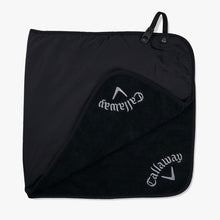 Load image into Gallery viewer, Callaway Rainhood Golf Towel - Black
 - 1